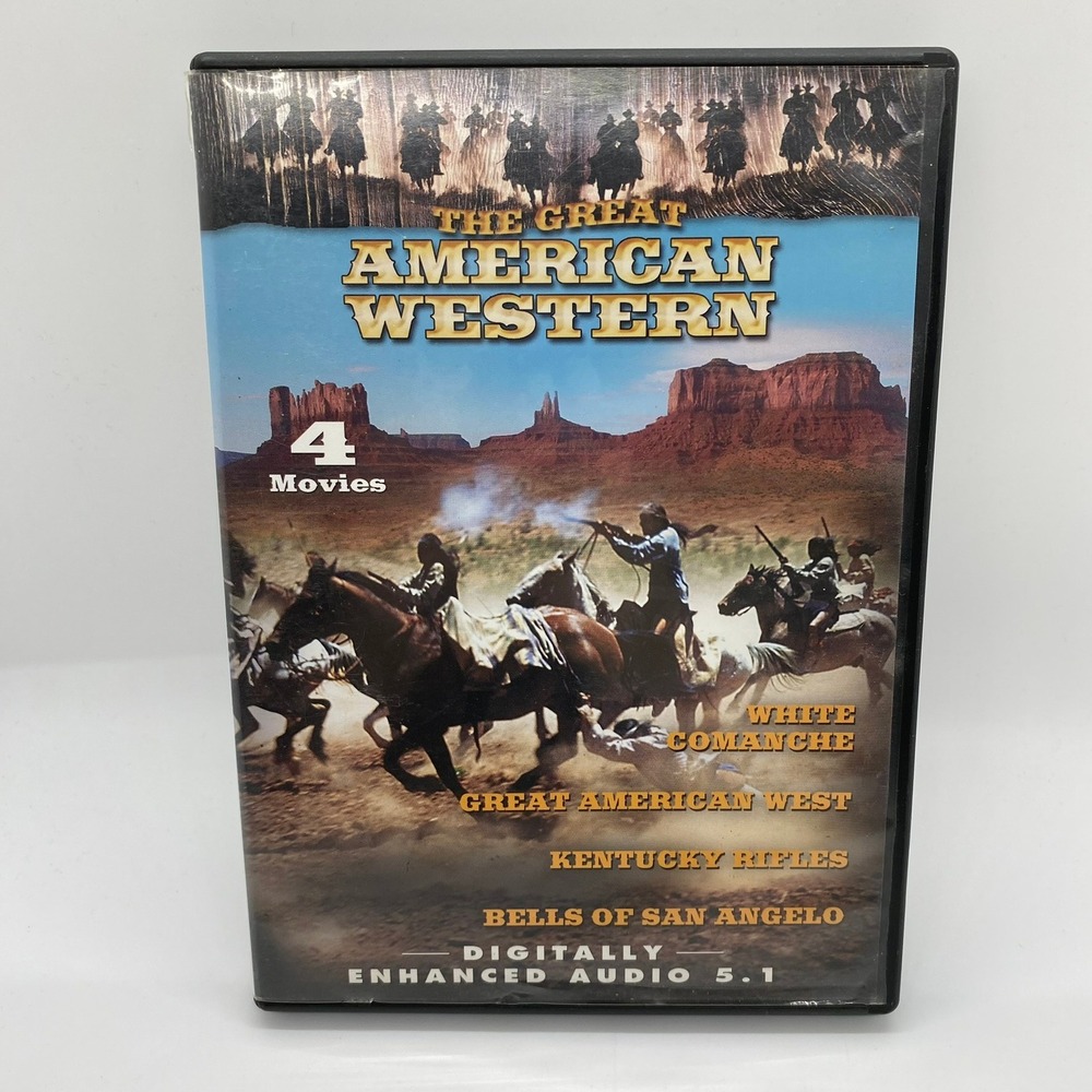 Echo Bridge The Great American Western DVD OS Multi Good 4 Movies Vol 20